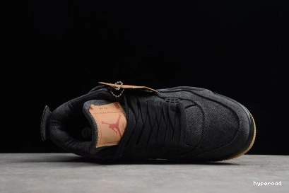 Hyperoad JORDAN 4 'BLACK' X AIR LEVI'S 0822